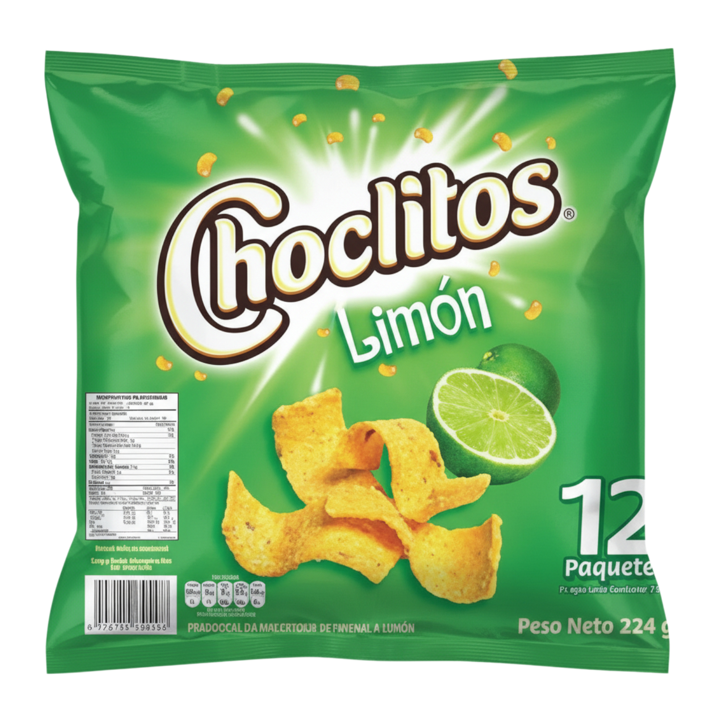 Choclitos Sabor Limón