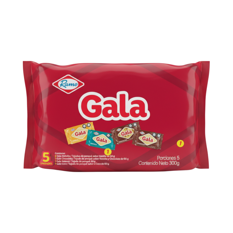 Ponqué Gala Surtido