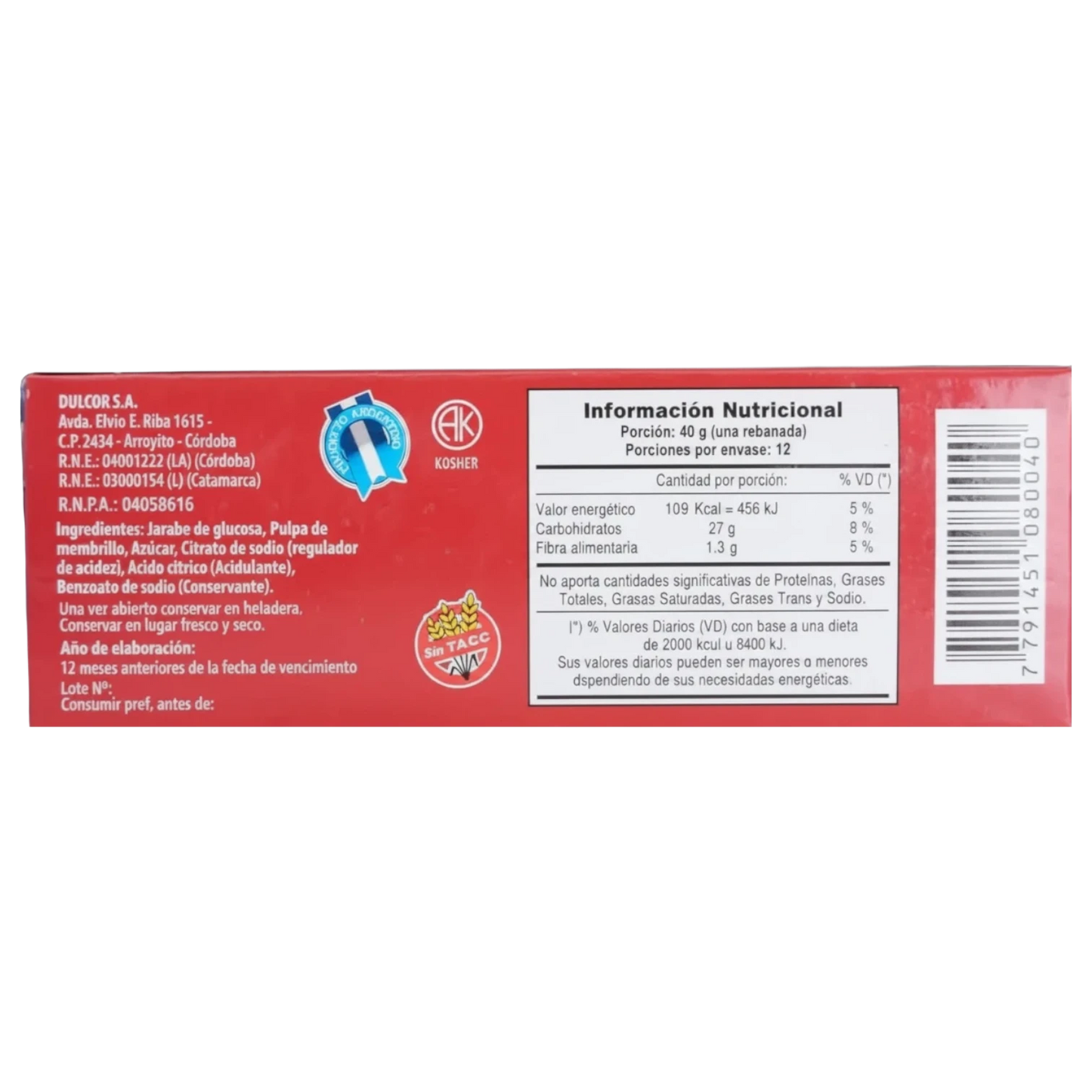 Dulce de Membrillo