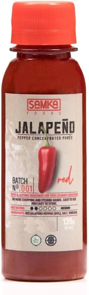Pasta de Jalapeño Rojo